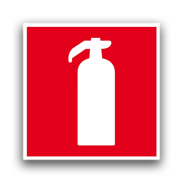 Feuerlöscher III - Brandschutzzeichen
