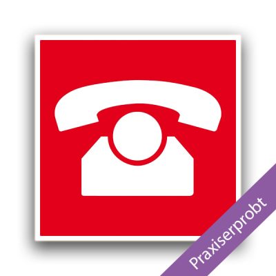 Nottelefon - Brandschutzzeichen