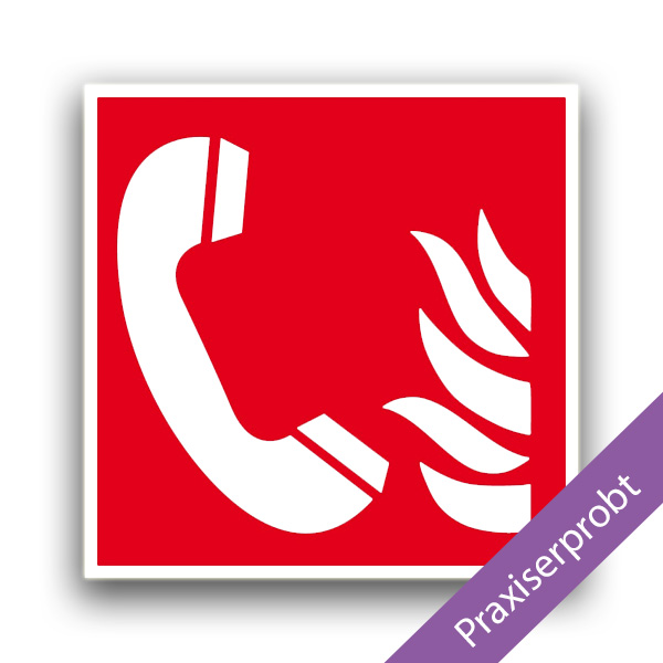 Brandmeldetelefon III - Brandschutzzeichen