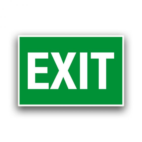 Exit - Fluchtwegzeichen