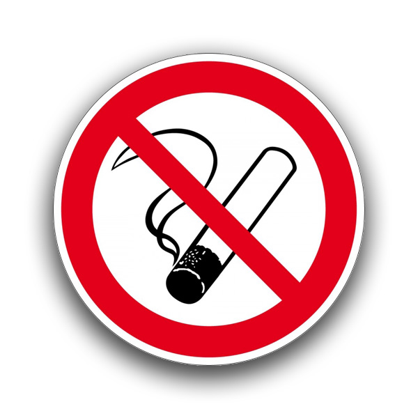 Rauchen verboten - Verbotszeichen