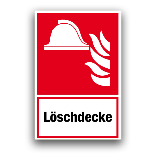 Löschdecke - Brandschutzzeichen