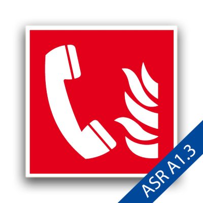 Brandmeldetelefon IV - Brandschutzzeichen ASR A1.3 F006