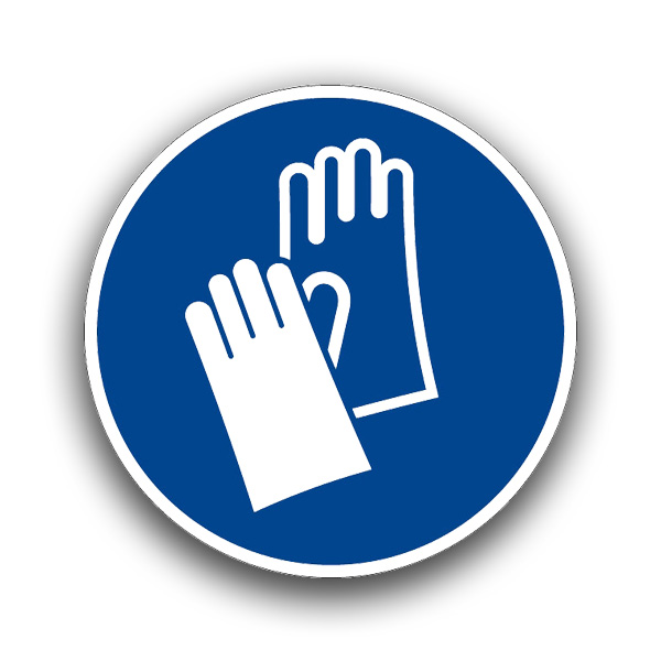 Handschutz benutzen II - Gebotszeichen