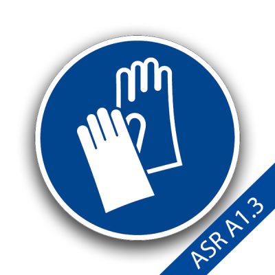 Handschutz benutzen II - Gebotszeichen ASR A1.3 M009