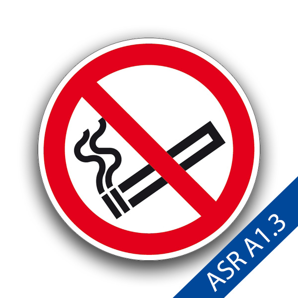 Rauchen verboten III - Verbotszeichen ASR A1.3 P002