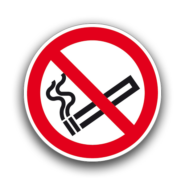 Rauchen verboten III - Verbotszeichen
