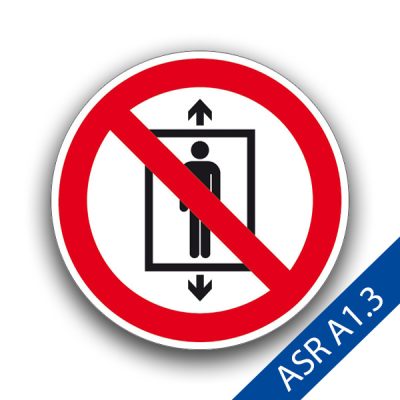 Personenbeförderung verboten II - Verbotszeichen ASRA1.3 P027