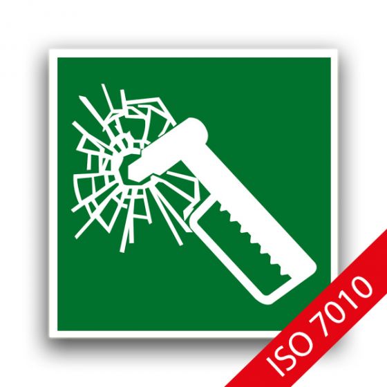 Nothammer - Fluchtwegzeichen ISO 7010