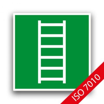 Fluchtleiter - Fluchtwegzeichen ISO 7010